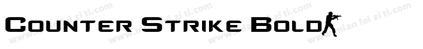 Counter Strike Bold字体转换